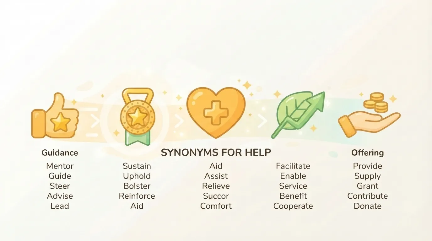 synonyms for help pdf