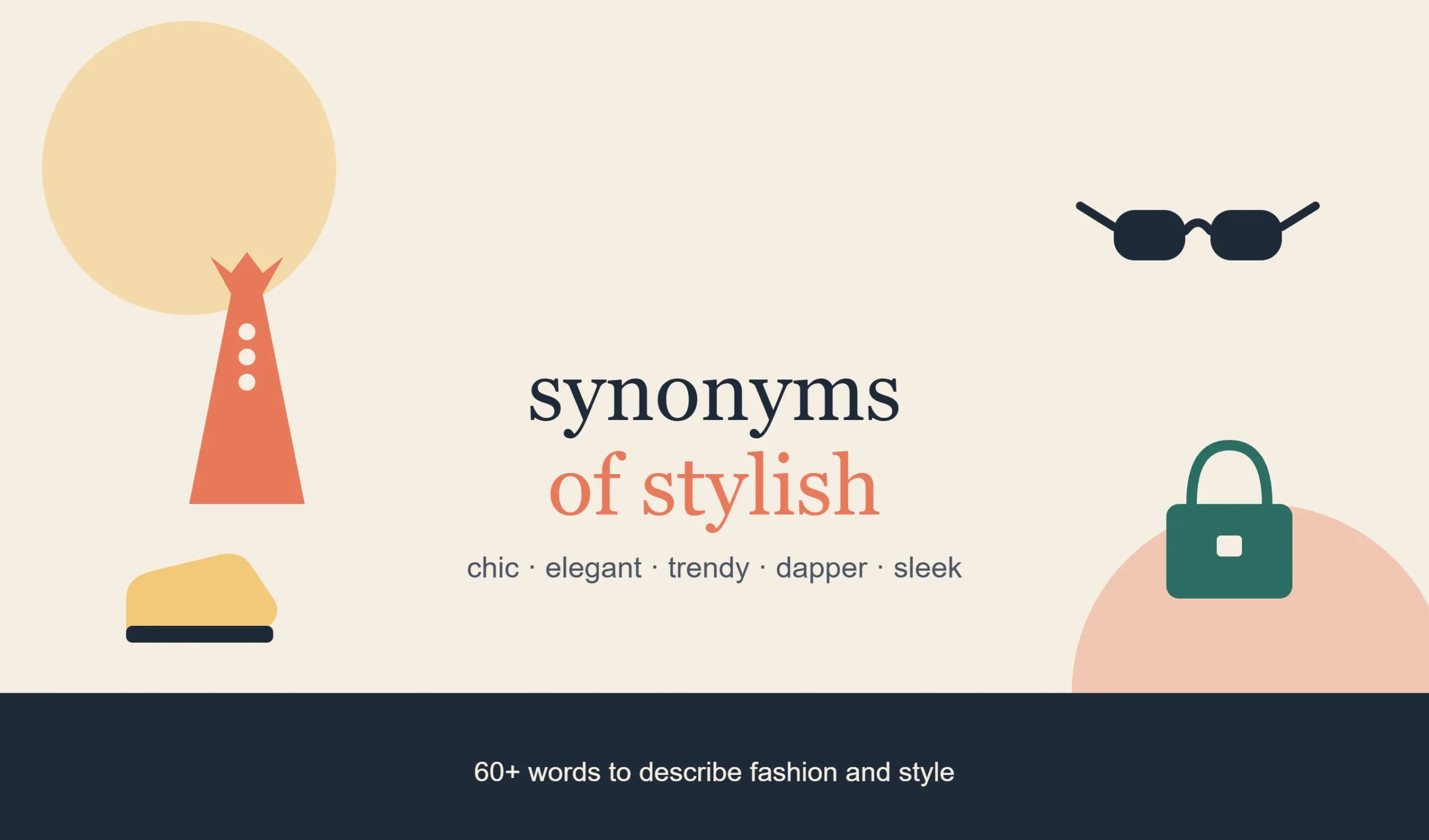 synonyms of stylish