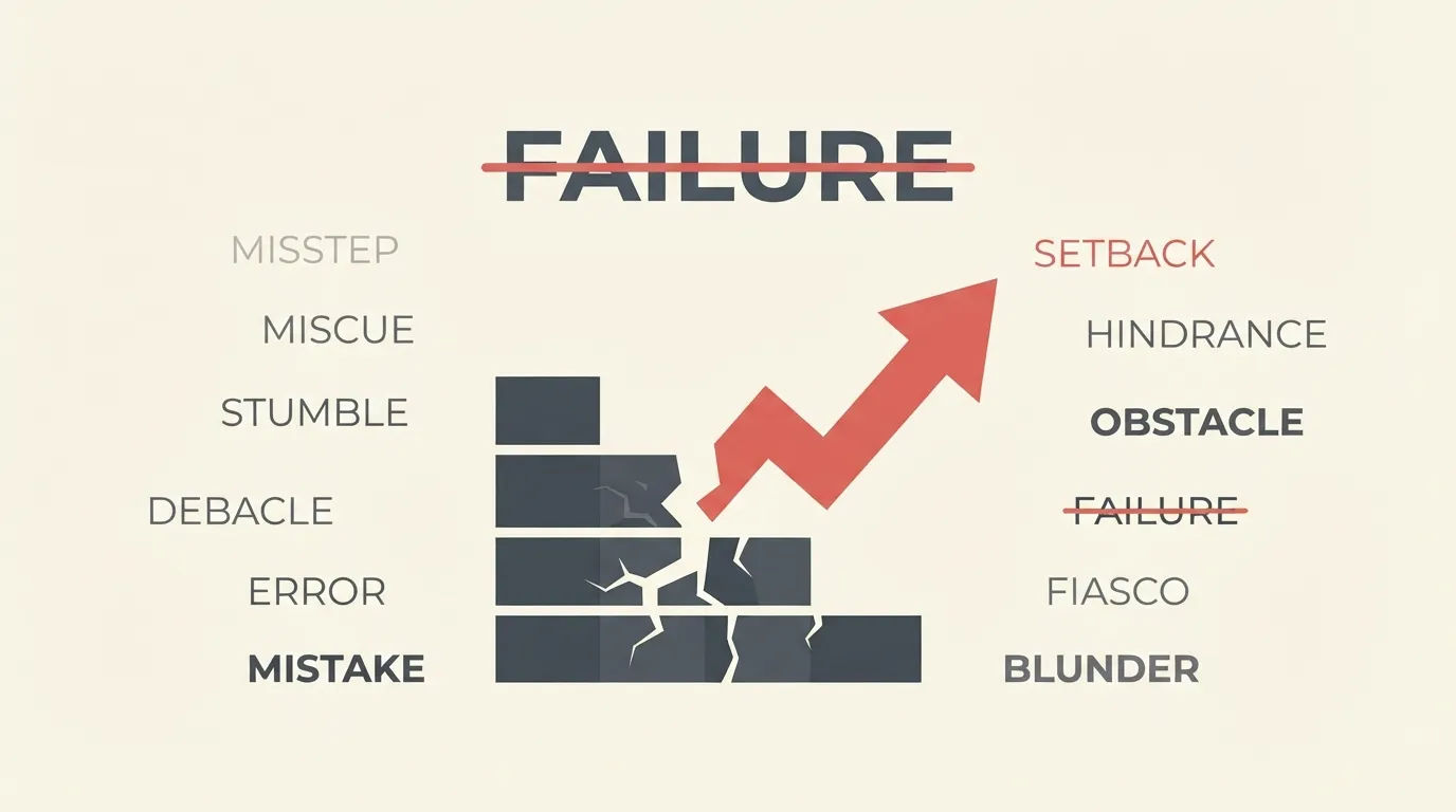 synonyms for failure