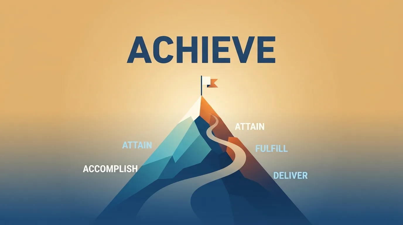 synonyms for achieve